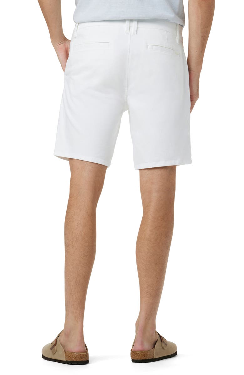 Joe's The Brixton Slim Straight Shorts, Alternate, color, Optic White