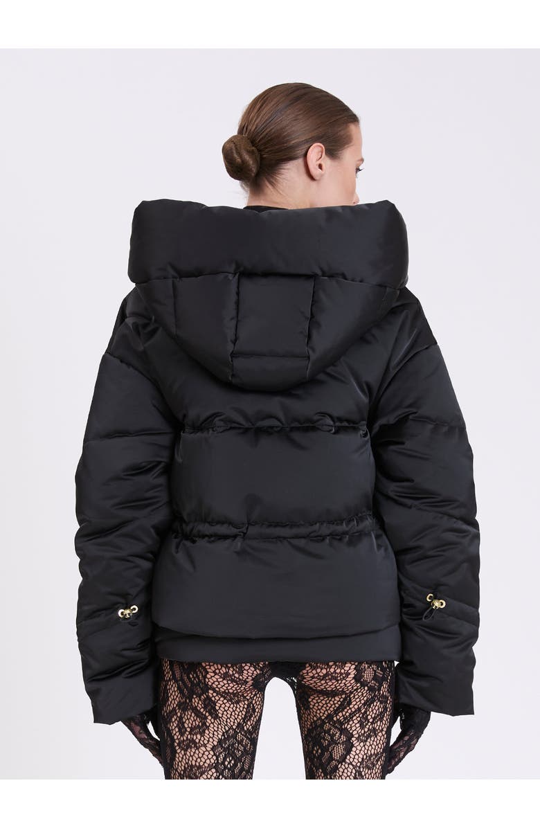 Nicole Benisti Montague Satin Puffer Jacket, Alternate, color, 