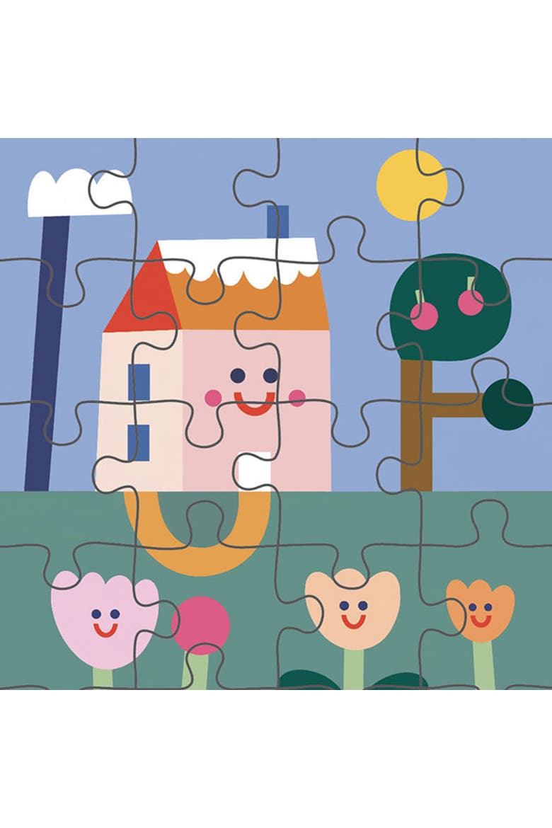 Under the Garden, 24 Piece Puzzle, 10.6 x 7 Inches, Alternate, color, Multicolored