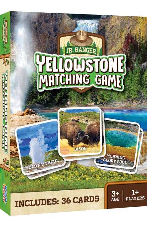 Jr. Ranger - Yellowstone Matching Game