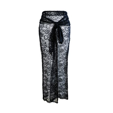 Mila See Thru Lace Skirt