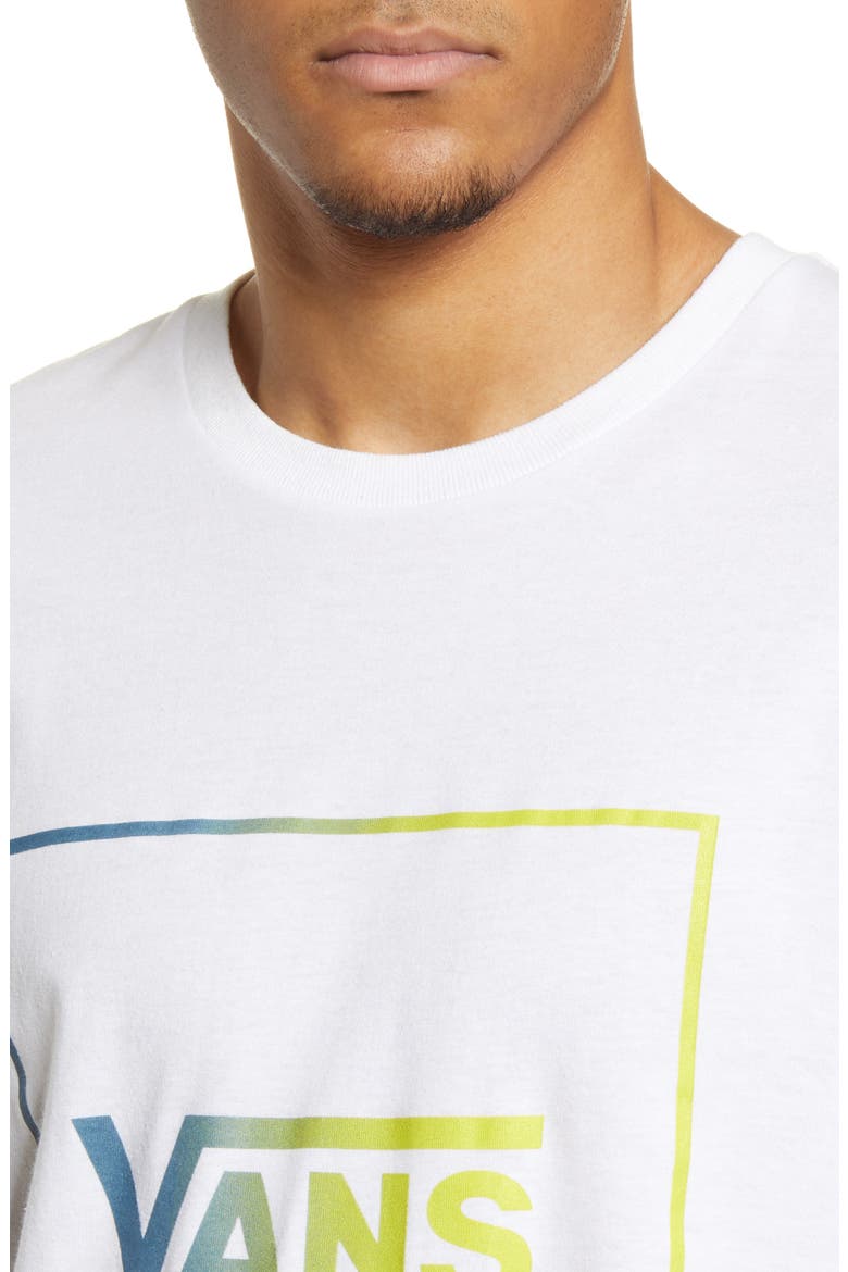 Print Box T-Shirt, Alternate, color, WHITE-SULPHUR SPRING
