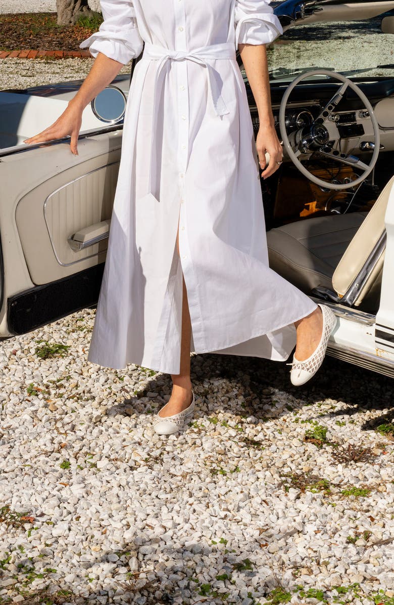 PAUL MAYER Brandy Mesh Ballet Flat, Alternate, color,