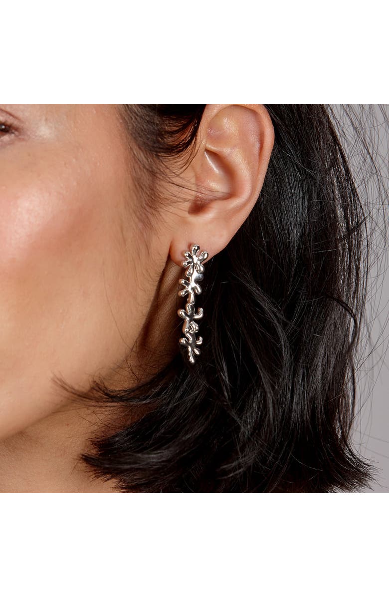 Lucy Quartermaine 4 Drop Splash Earrings, Alternate, color, Sterling Silver