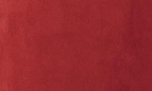 Vince Camuto Faux Suede A-line Skirt In Burgundy
