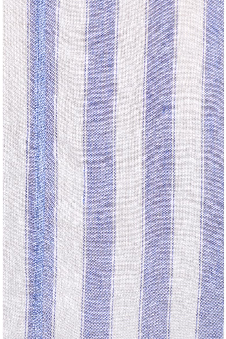 Thea Tie Hem Shirt, Alternate, color, PACIFICA STRIPE