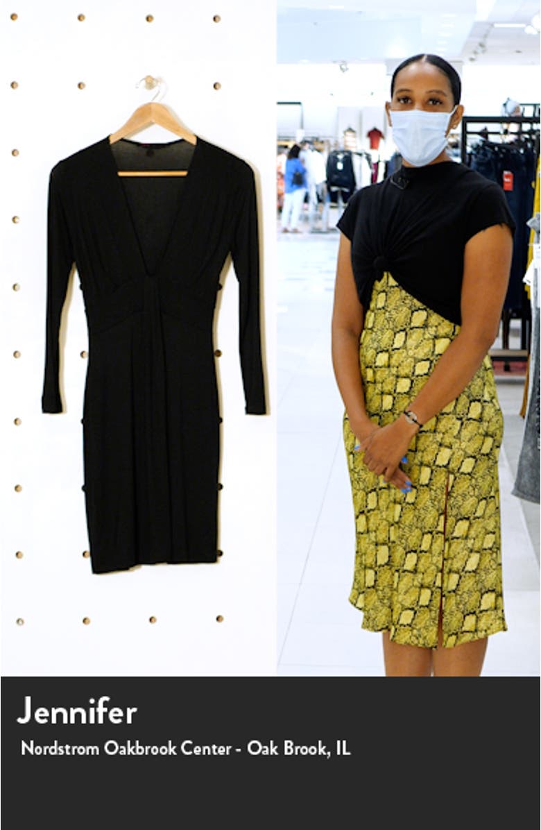 Long Sleeve Sheath Dress, sales video thumbnail