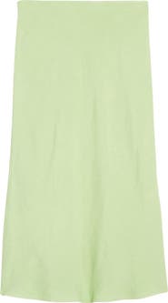 Madewell The Layton Midi Slip Skirt