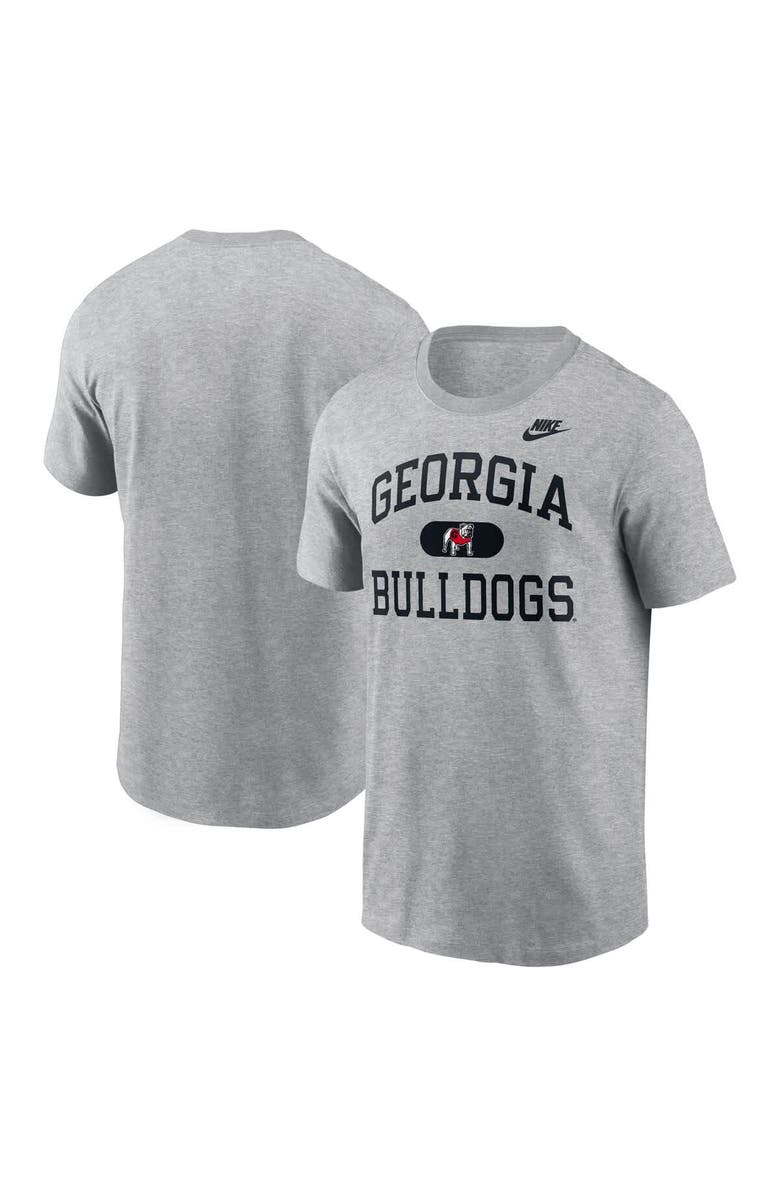 Nike Men's Nike Heather Charcoal Georgia Bulldogs Legacy Alma Mater T-Shirt, Main, color, Heather Charcoal
