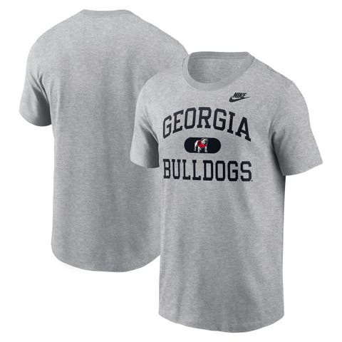 Men's Nike Heather Charcoal Georgia Bulldogs Legacy Alma Mater T-Shirt