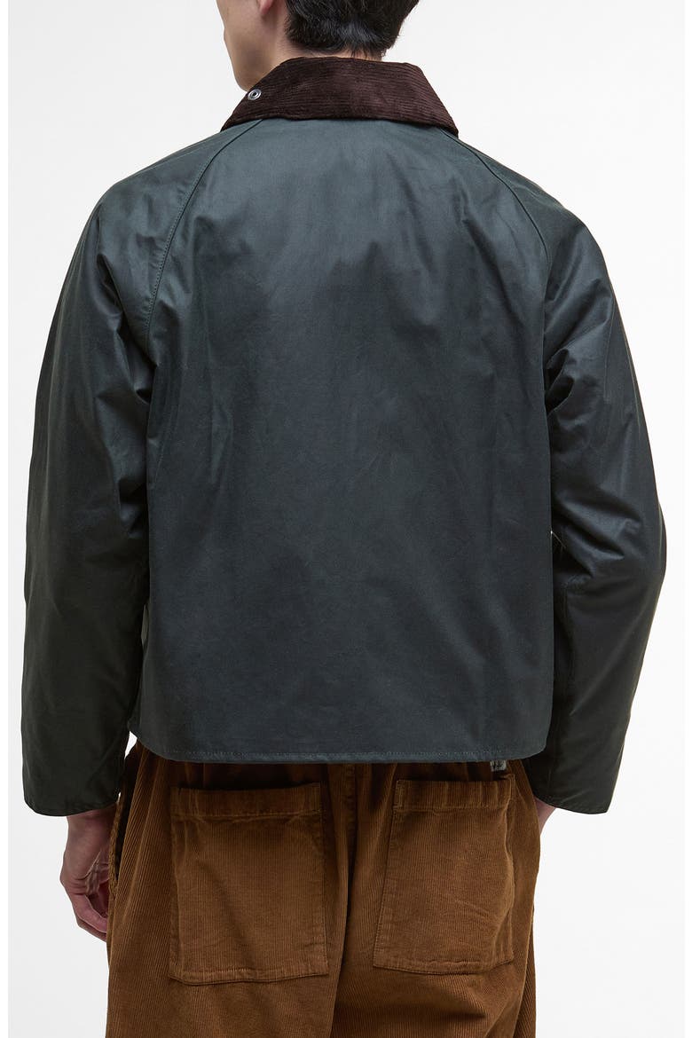 Spey Wax Jacket, Alternate, color, SAGE
