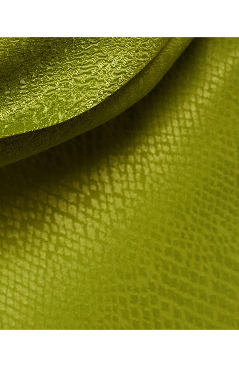 MANGO Drape Sleeveless Maxi Dress, Alternate, color, Green