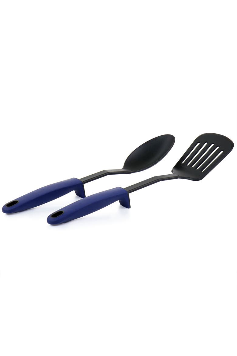 7 Piece Non Stick Aluminum Cookware Set, Alternate, color, Blue