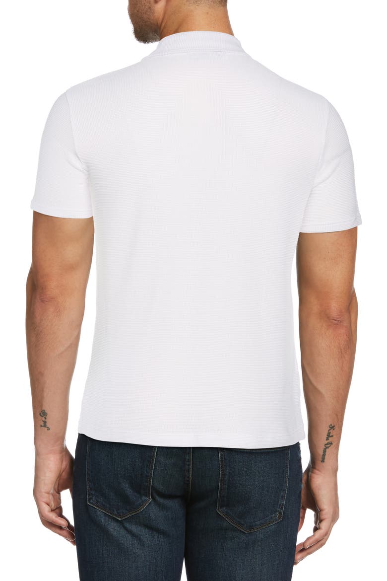 Solid Mesh Polo, Alternate, color, BRIGHT WHITE