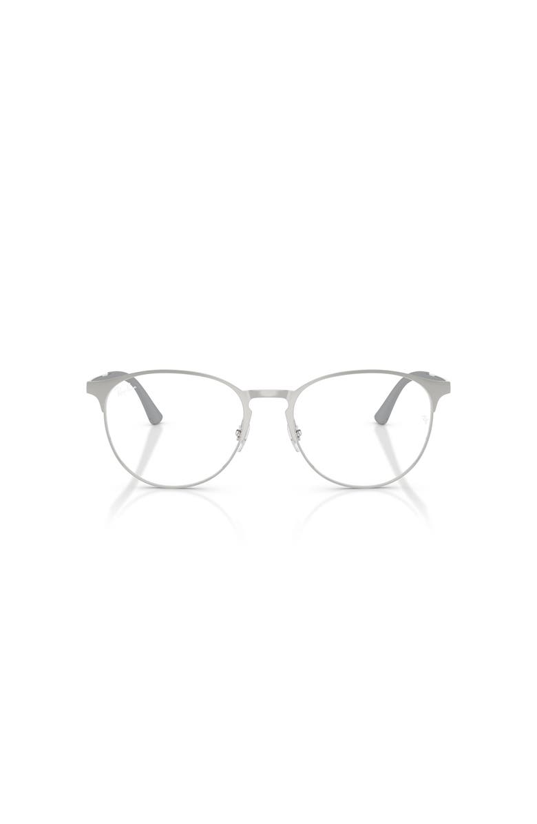 Ray-Ban 51mm Phantos optical glasses, Alternate, color, Silver