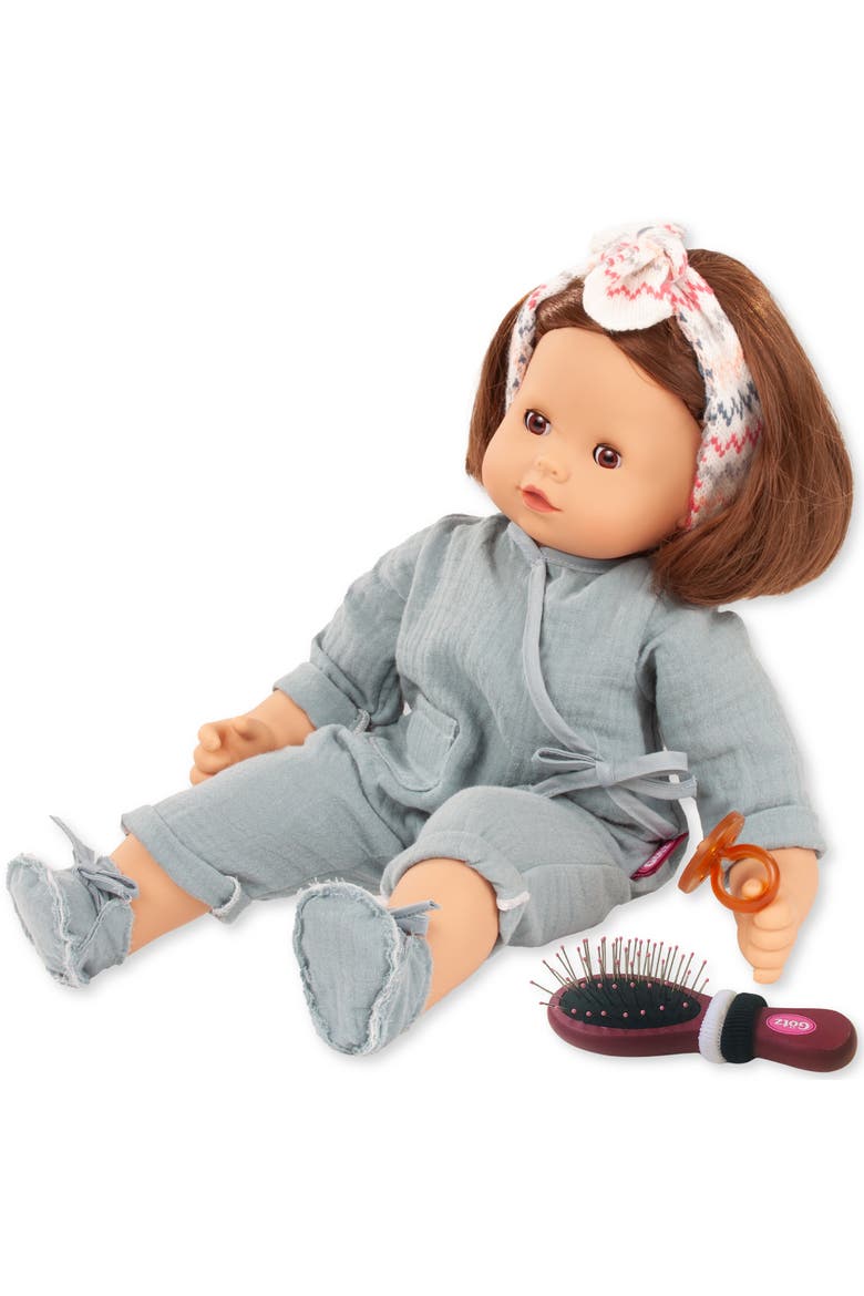 Maxy Muffin Zig Zag - 16.5" Doll, Blue Romper, Collectible Toy, Kids 3+, Main, color, Multicolored