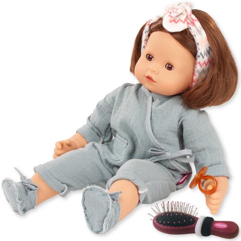 Maxy Muffin Zig Zag - 16.5" Doll, Blue Romper, Collectible Toy, Kids 3+