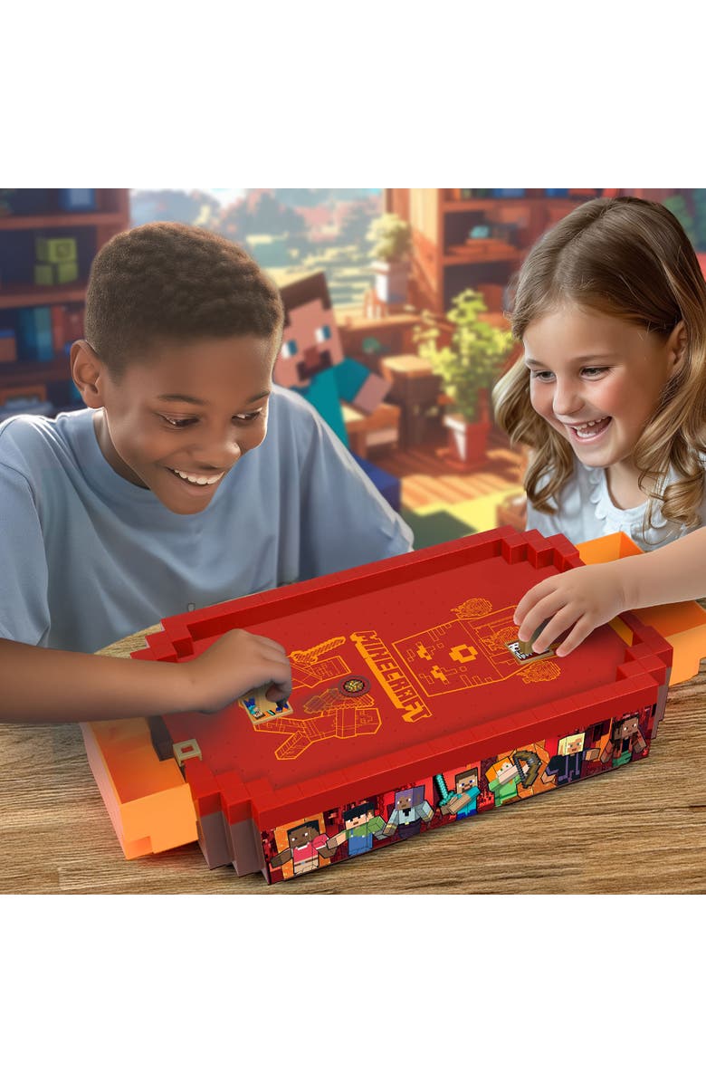 MINECRAFT Arcade Air Hockey - Nether - Core Series, 17" Motorized Tabletop Game, Alternate, color, Multicolored