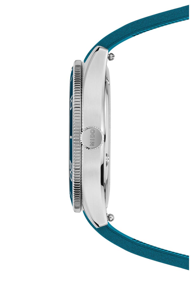 Ocean Star Captain Automatic Watch Gift Set, 39mm, Alternate, color, BLUE