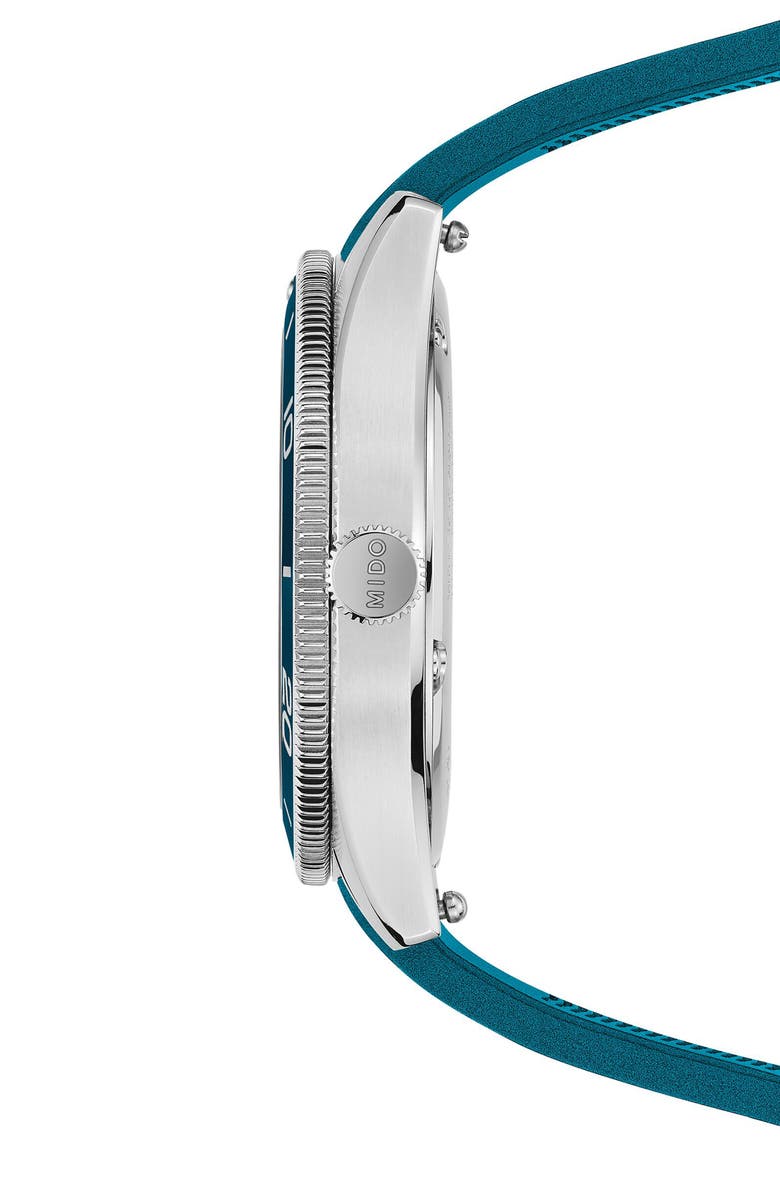 MIDO Ocean Star Captain Automatic Watch Gift Set, 39mm, Alternate, color, Blue
