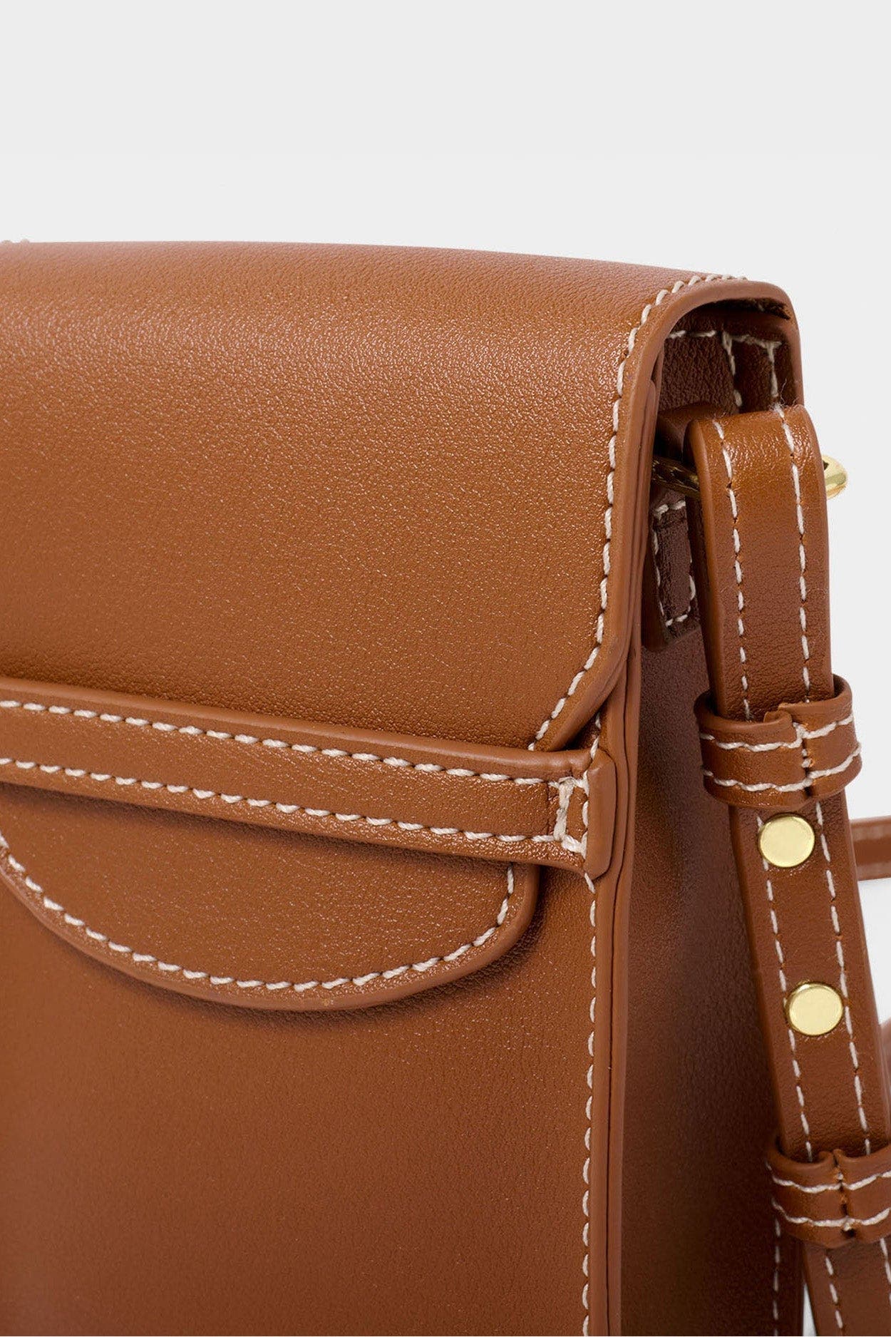 Cece Cell Bag, Alternate, color, Cognac
