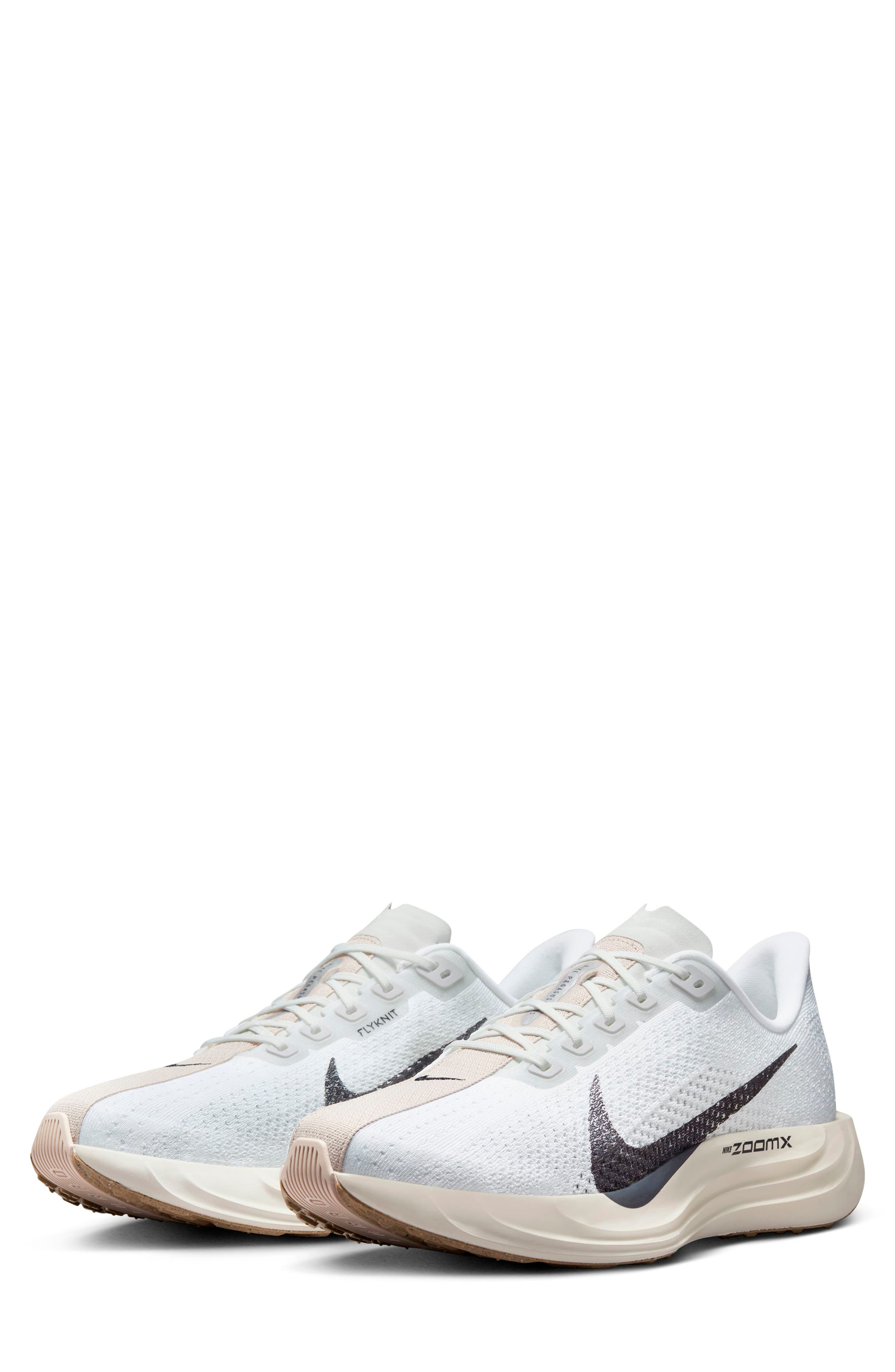 Nike Pegasus Plus Running Shoe, Main, color, White/ Light Orewood Brown