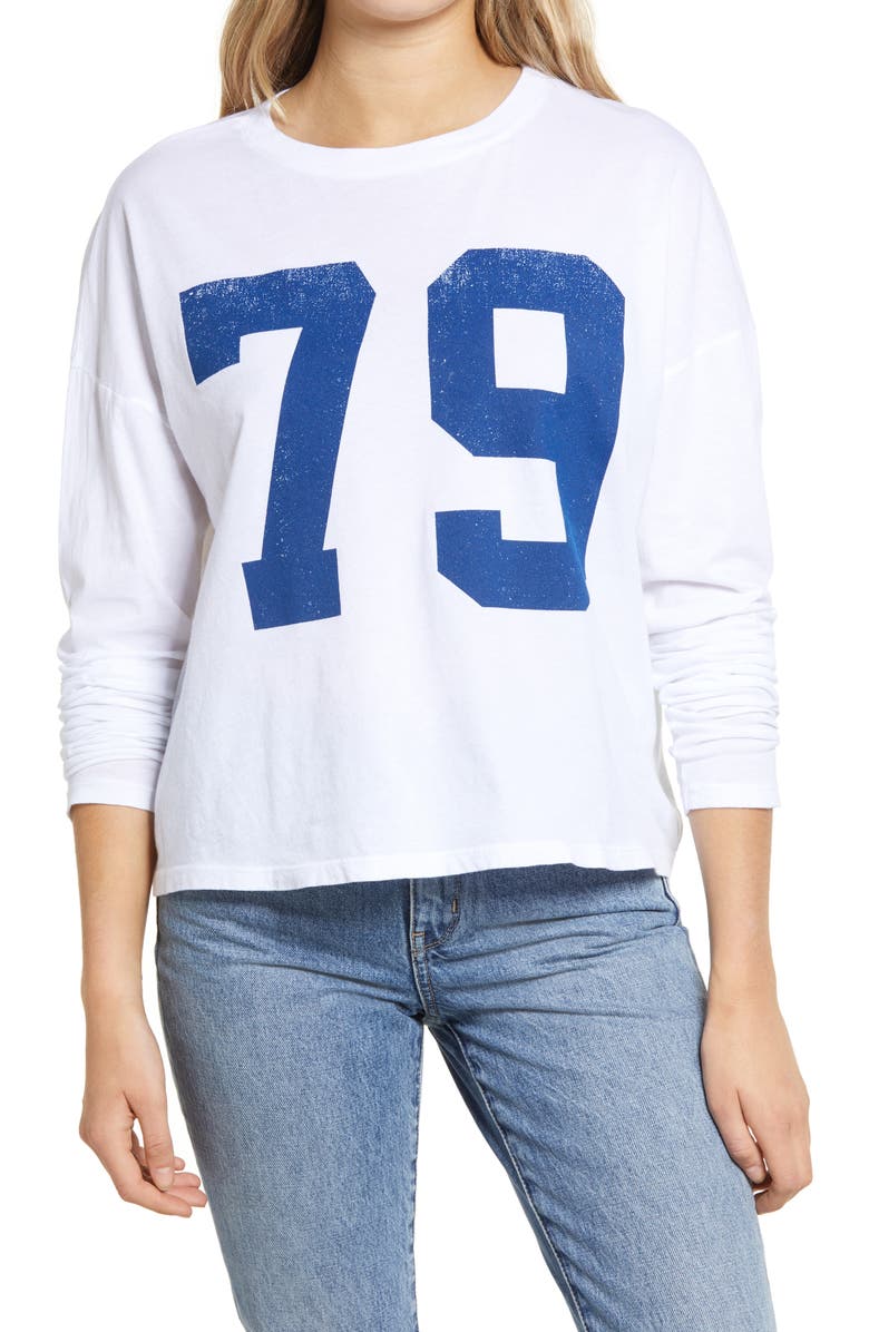 Treasure & Bond Long Sleeve Graphic Tee, Main, color, 