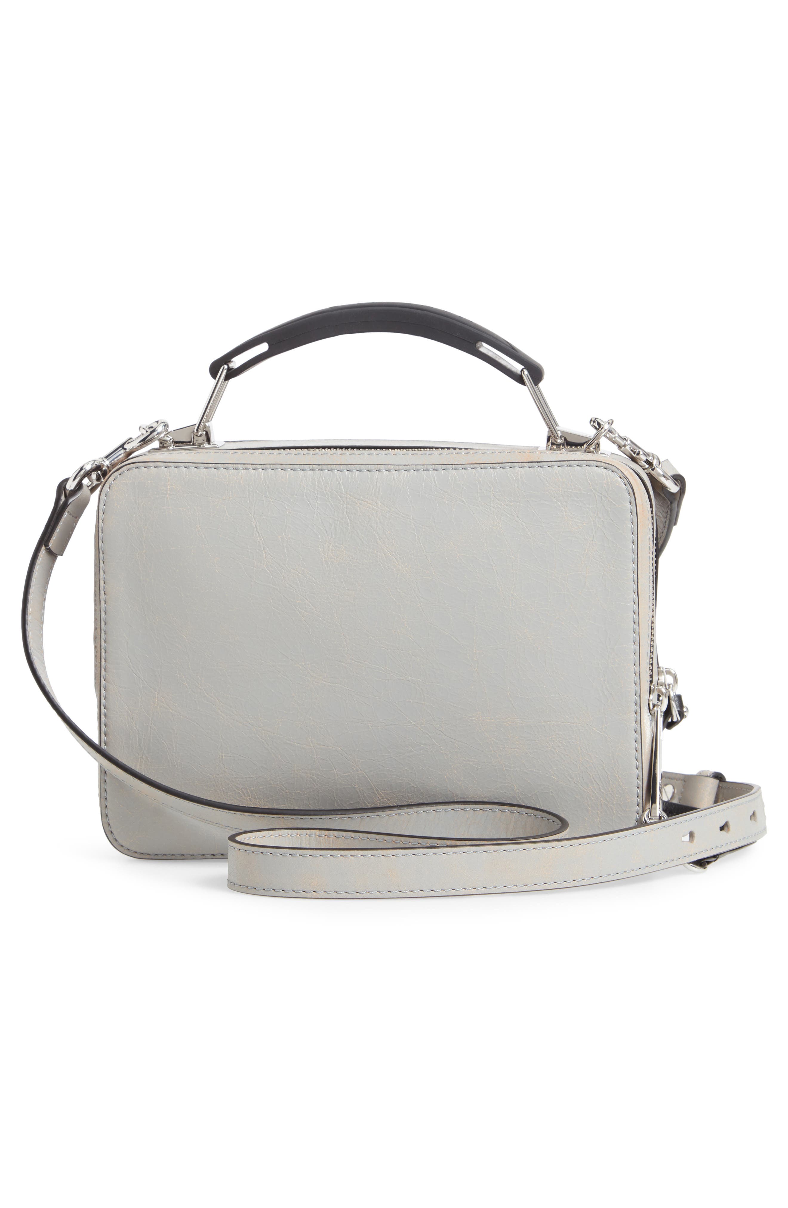 Marc Jacobs The Box Leather Handbag, Alternate, color, 