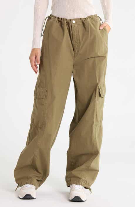 High Waist Cargo Pants