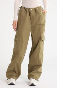 BOSS High Waist Cargo Pants