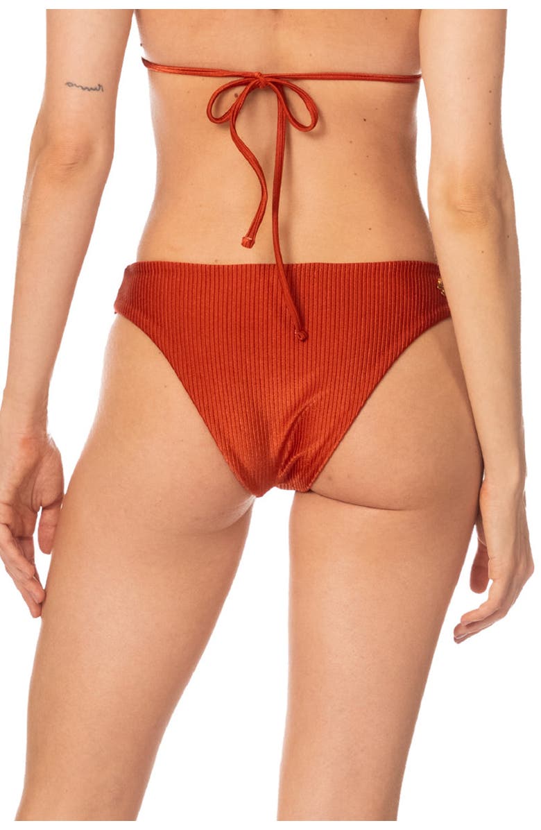 KIBYS Sunset Bazaar Terracota Laila Moderate High Leg Bottom, Alternate, color, Terracota Rusty Copper