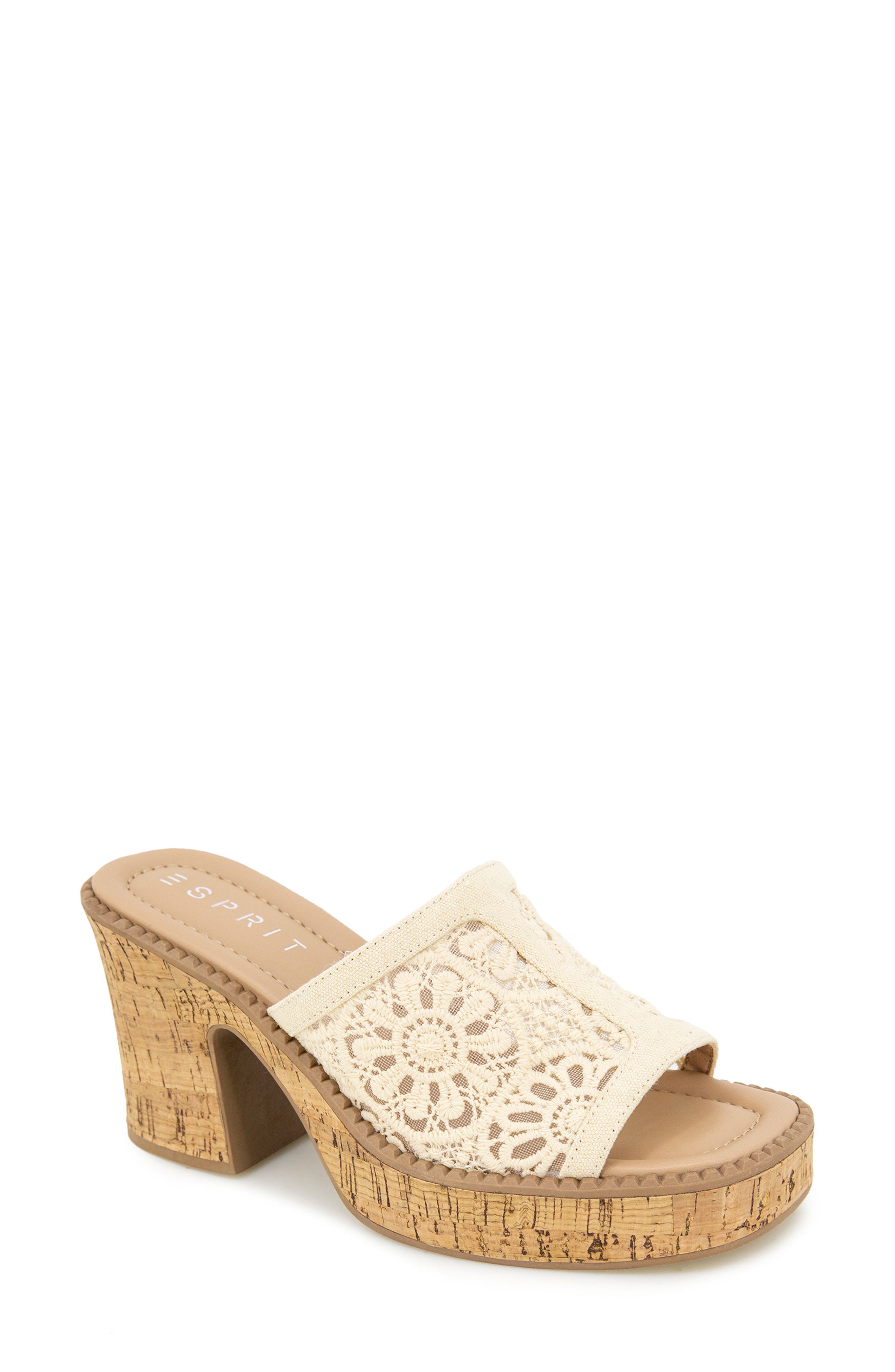 Pheby Platform Block Heel Sandal, Main, color, NATURAL