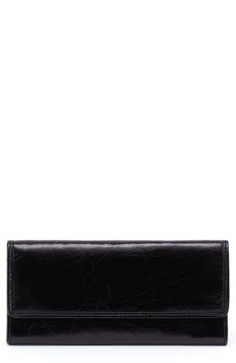 HOBO Ardor Leather Continental Wallet, Main, color, 