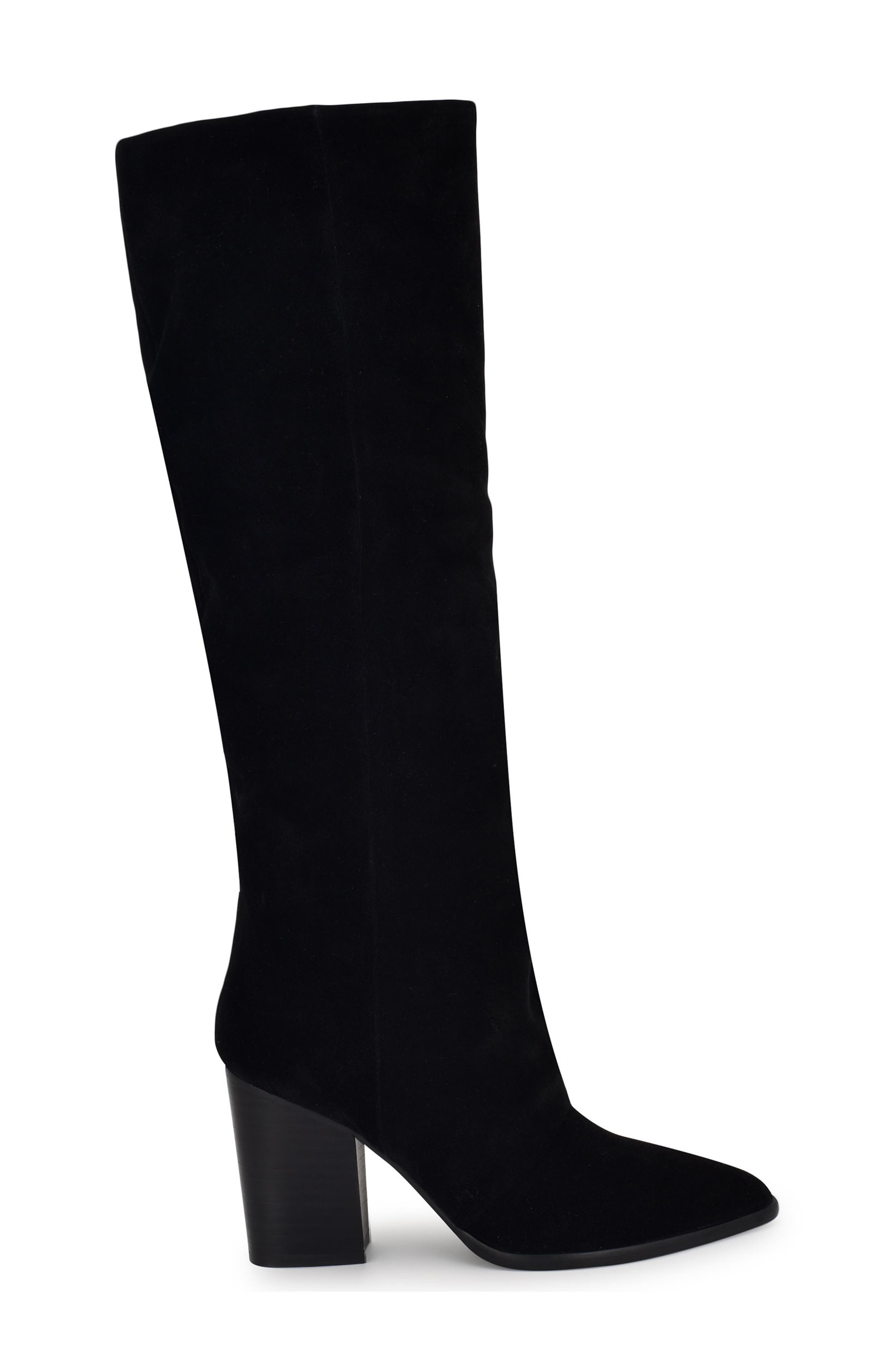 Nine West Chicke Pointed Toe Knee High Boot, Alternate, color, 