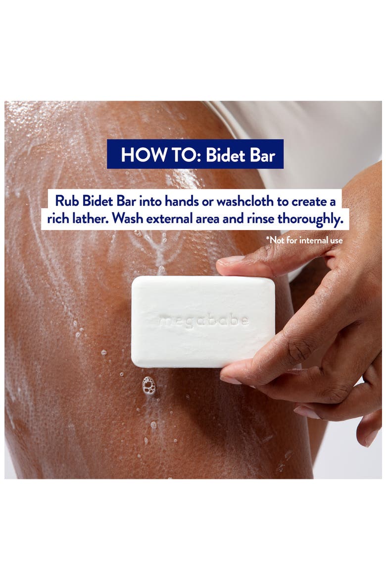 Bidet Bar pH Balanced Intimate Cleansing Bar, Alternate, color, NO COLOR