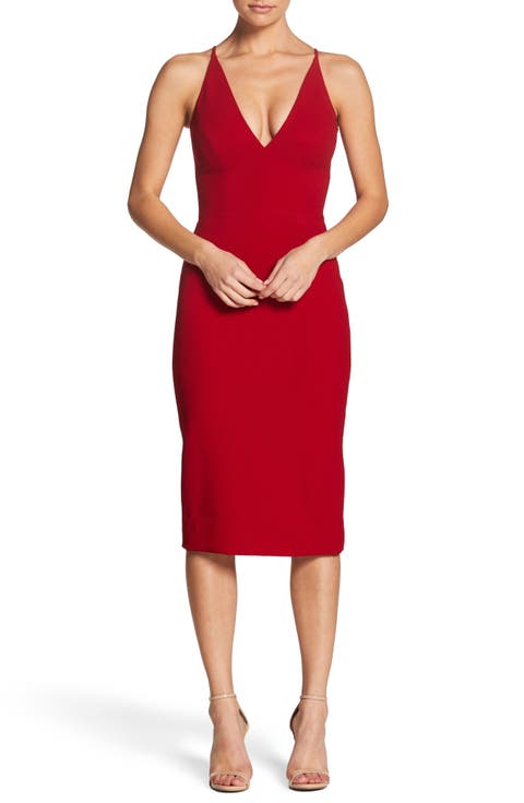 Lyla Crepe Cocktail Dress