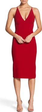 Dress the Population Lyla Crepe Cocktail Dress