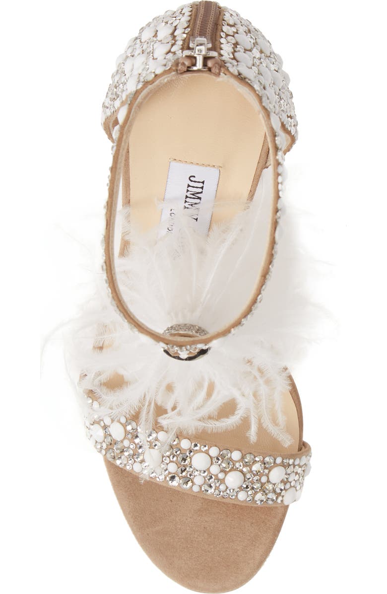 Jimmy Choo Viola Crystal Embellished Ankle Sandal, Alternate, color,