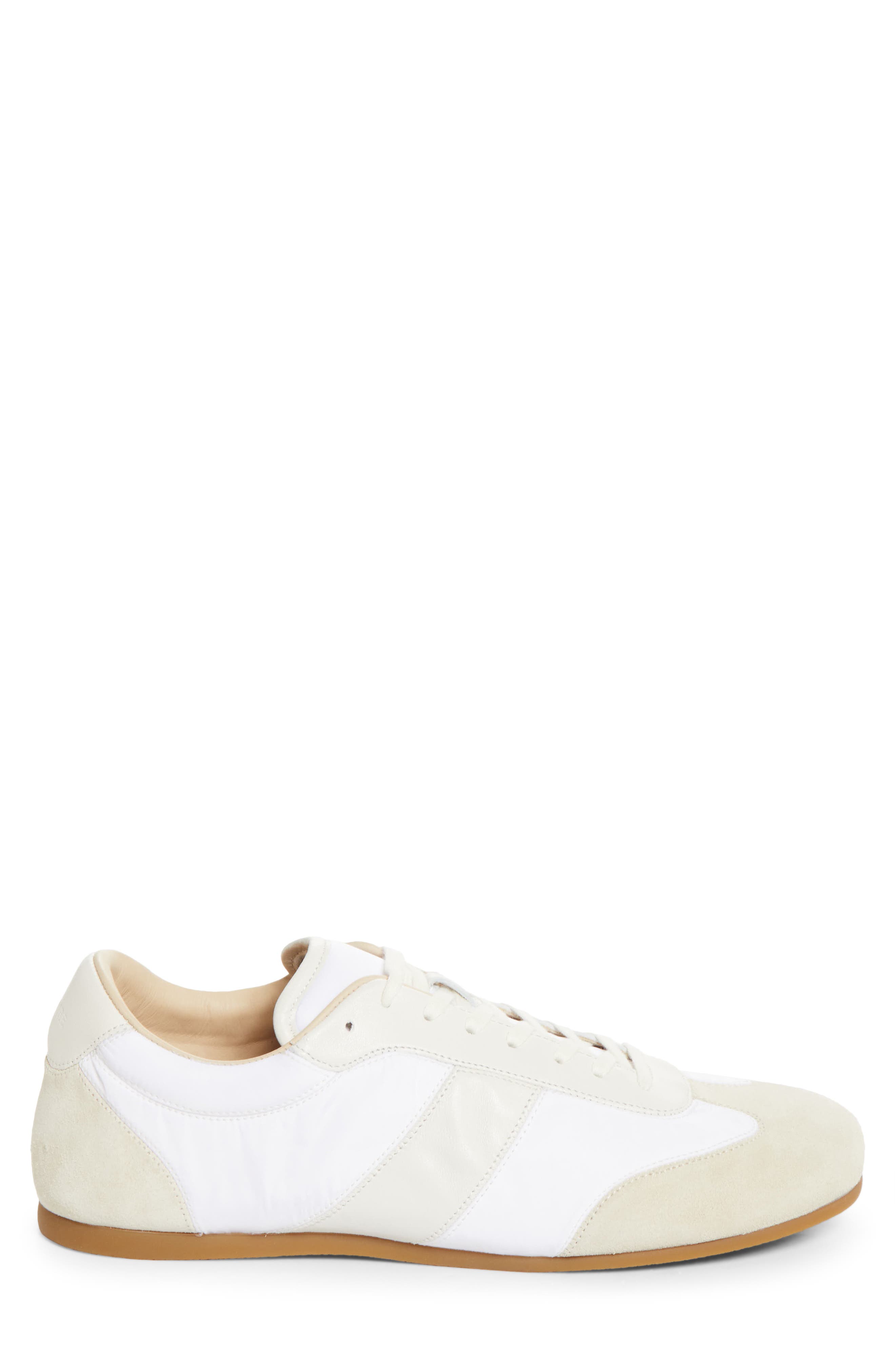 Soft Runner Sneaker, Alternate, color, WHITE