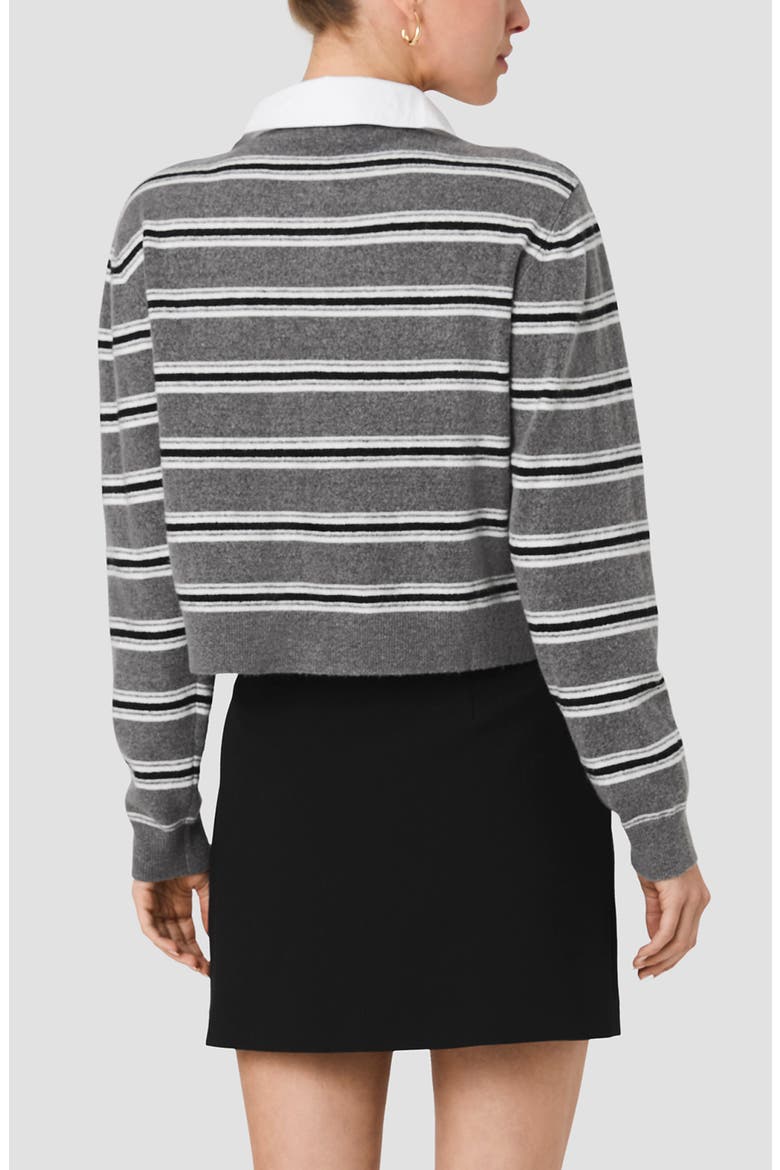 Yulia Stripe Polo Sweater, Alternate, color, CAMPUS STRIPE