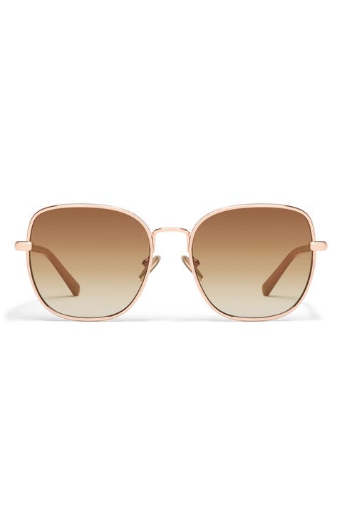 Uptown 58mm Gradient Round Sunglasses