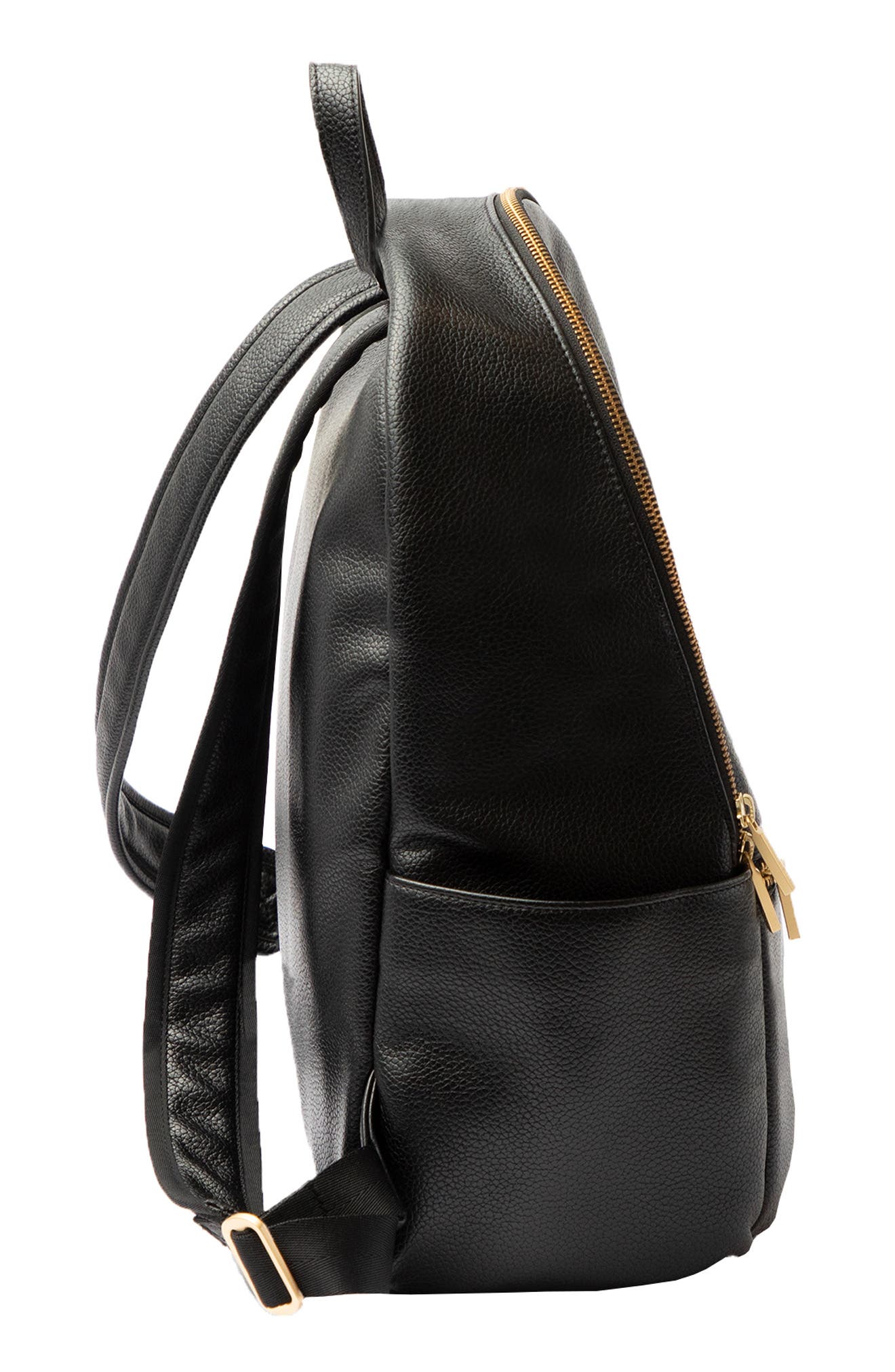 Freshly Picked Classic City Pack Faux Leather Diaper Bag, Alternate, color, 