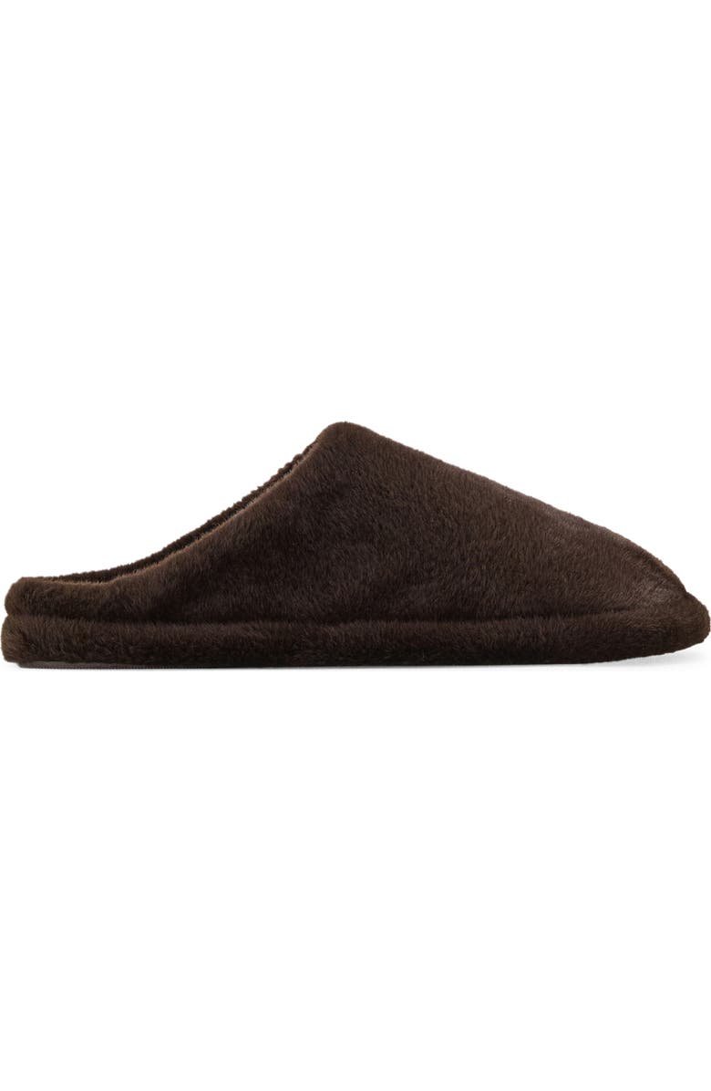 MANGO Faux Fur Slipper, Alternate, color,