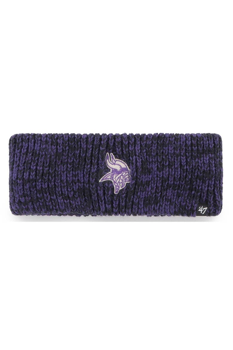 Women's '47 Minnesota Vikings Team Meeko Headband, Main, color, Purple