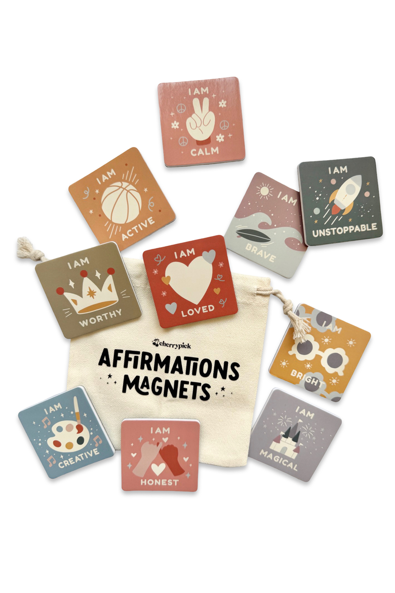 Affirmations Soft Foam Magnetic Set, Main, color, Multicolor