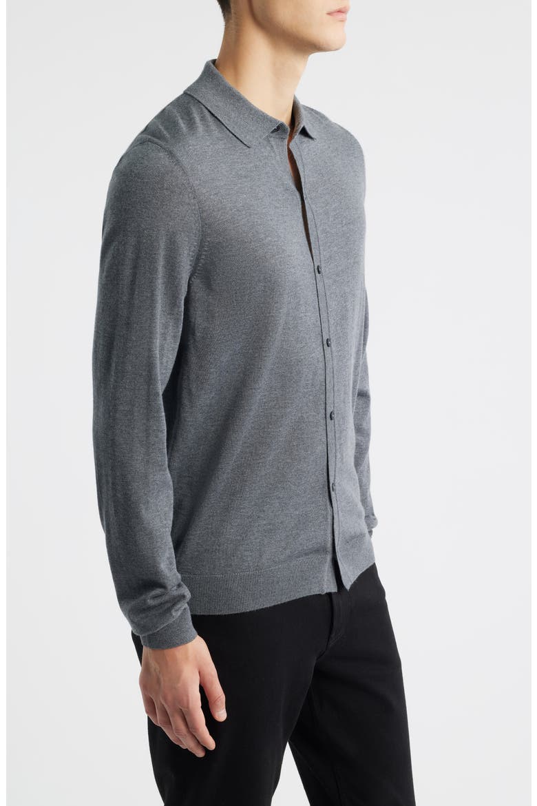 Helbert Wool Cardigan, Alternate, color, MEDIUM GREY