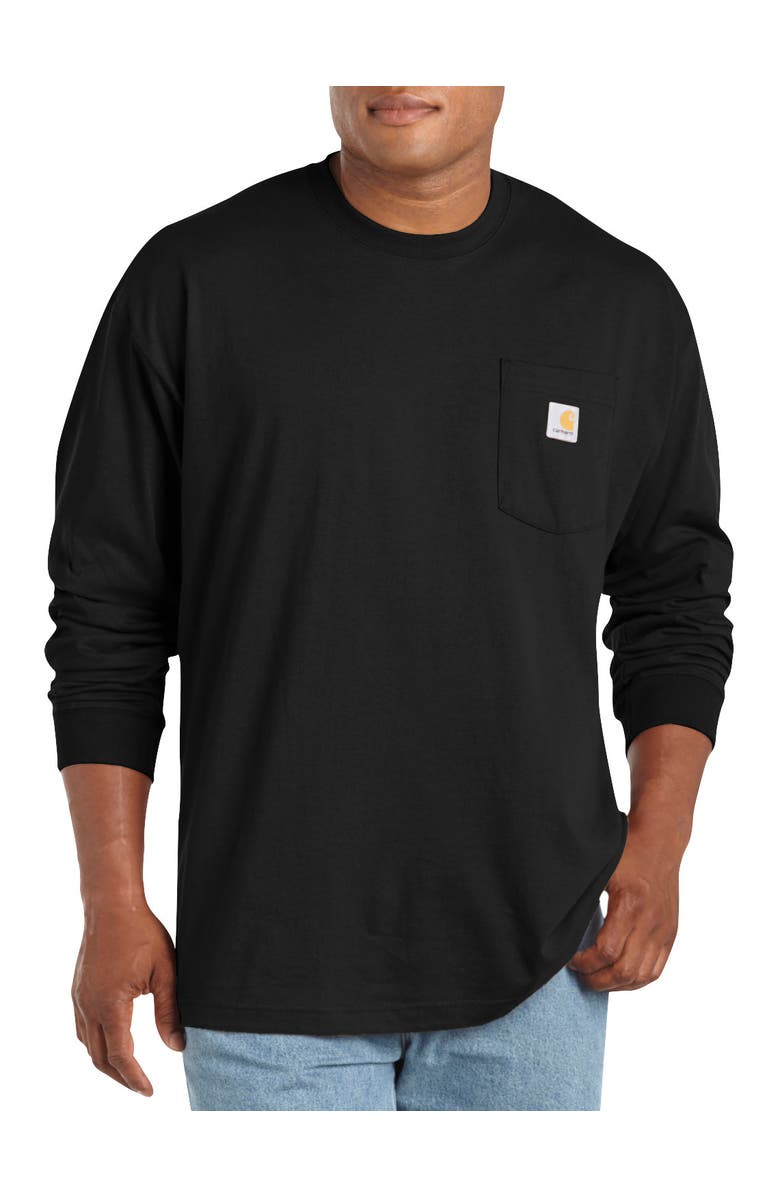 Carhartt Big & Tall Long-Sleeve T-Shirt, Main, color, 