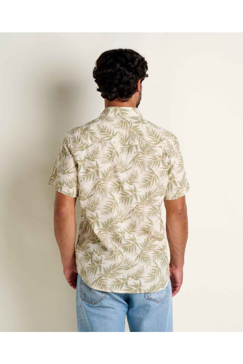 Men's Fletcher Short Sleeve Shirt, Alternate, color, Salt Print