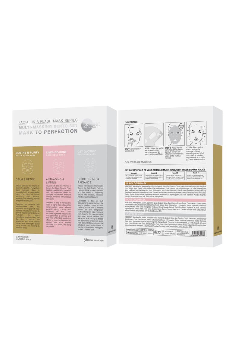 Skin Inc. Multi-Masking Bento Set, Alternate, color, NO COLOR