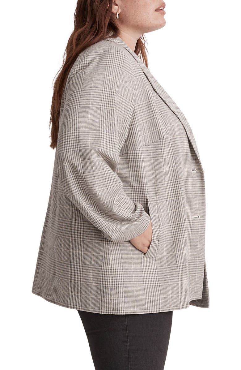 Madewell Dorset Nicholas Glen Plaid Oversize Blazer, Alternate, color,
